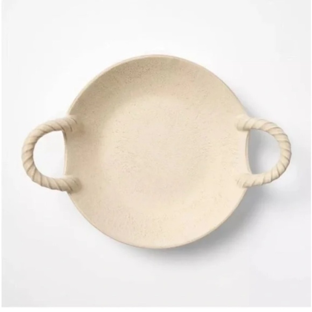 NWT Studio McGee with Threshold Ceramic Bowl with Handles